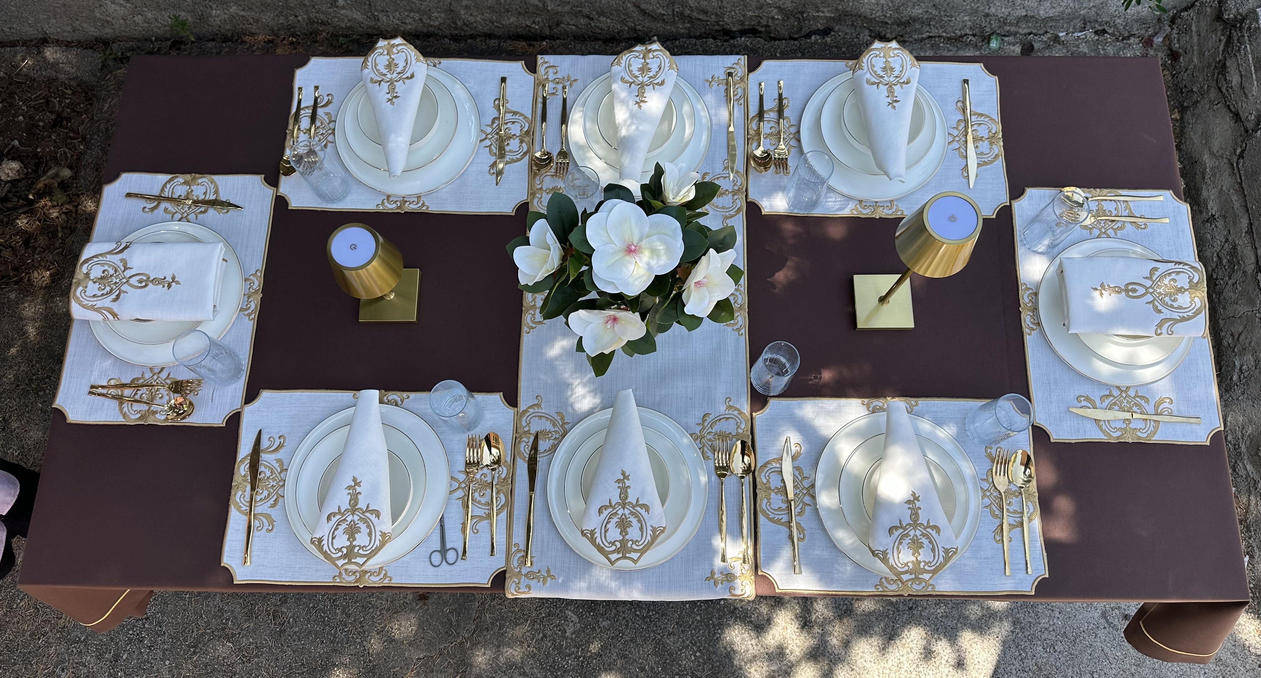 Gold HÜRREM Sofra Takımı görsel 1
